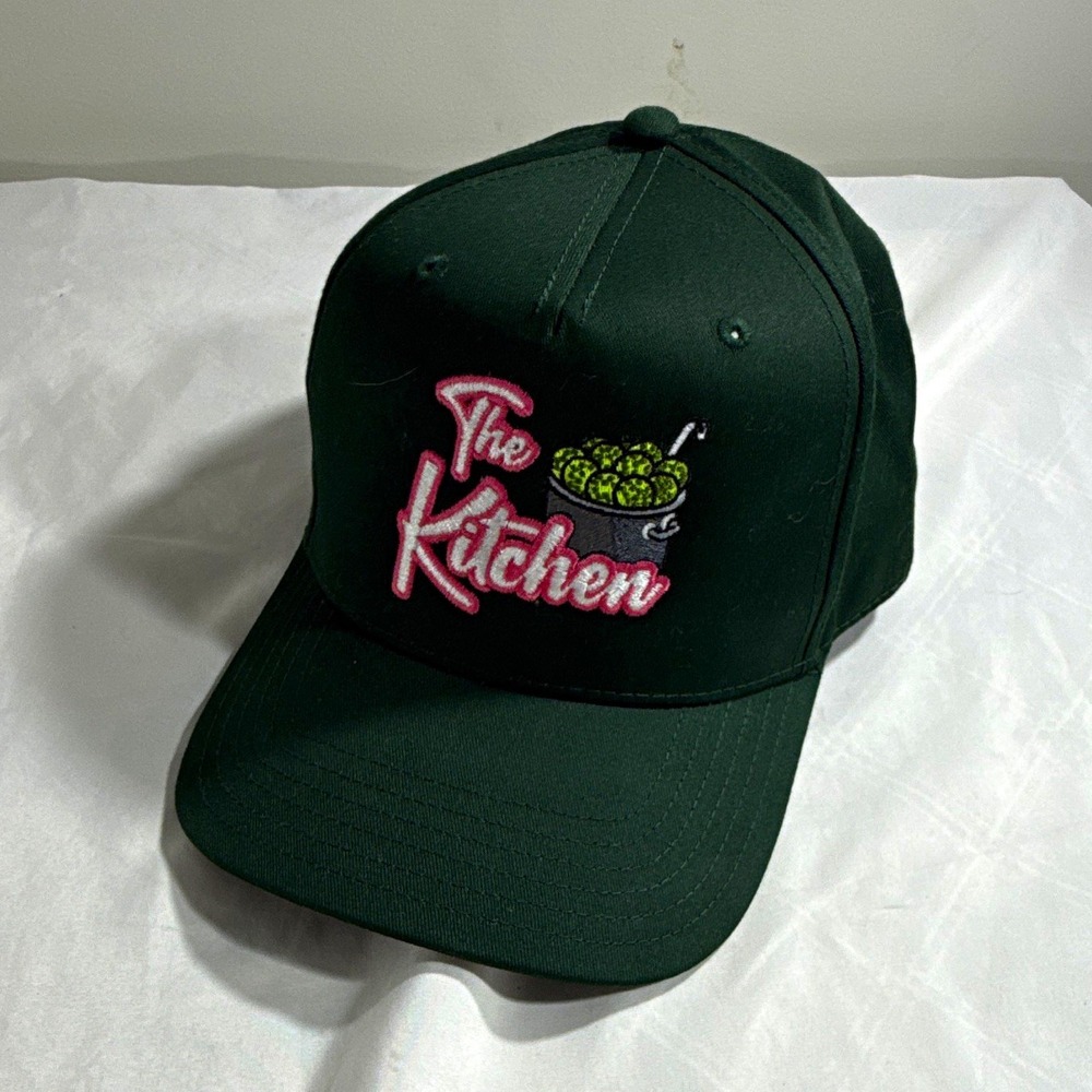 OTTO Pickleball The Kitchen Hat Green Adjustable Snapback Mens Cap 31-069